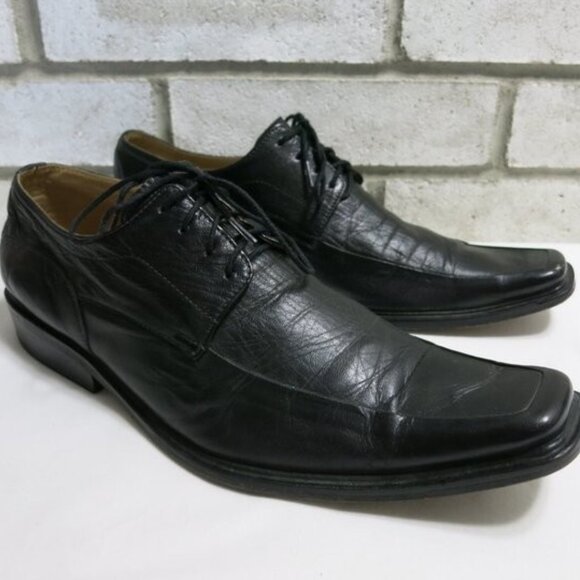 Casucci Men\'s Shoes Leather Long Toe Oxfords Footwear Zapatos Kutsu 42 9 main image 6
